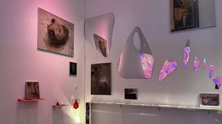 Rana Elnemrs Ausstellung verbindet geschickt Goethes Farbenlehre und Rupprecht Geigers Arbeiten um die Farbe Rot.