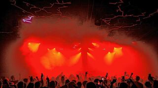 Tausende Besucher feierten an diesem Wochenende auf dem Maimarktgelände 30 Stunden lang zu Techno-Musik.