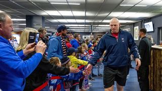 Bei den Adler-Fans beliebt: Denis Reul.