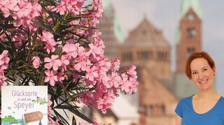 Katja Edelmann hat eine Buch über Glücksorte in Speyer und Umgebung geschrieben. Jetzt bietet sie dazu eine Führung an.