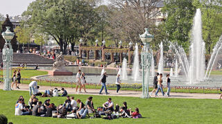 Das Wetter bescherte uns sommerliche Tage in Mannheim. Doch geht es so weiter?