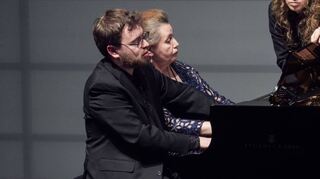 Mutter-Sohn-Gespann: Lilya Zilberstein und Anton Gerzenberg.