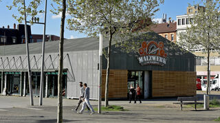 Das Malzwerk auf dem Alten Meßplatz in Mannheim hat geöffnet.
