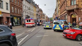 In Heidelberg ist es am Montag in einem Friseursalon zu einem Polizeieinsatz gekommen