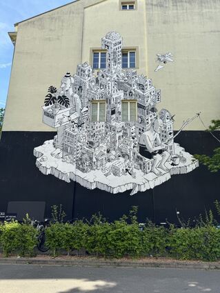 Das Wimmelbild in Heidelberg.