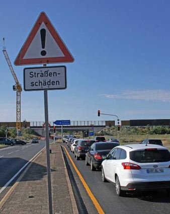 Auch auf der B 44 wird demnächst wieder saniert.