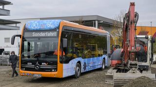 Die RNV wird ab Juni auch Busse einsetzen, die mit Elektromotor und Wasserstoff angetrieben werden.