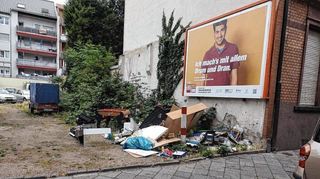 Seit vielen Jahren schon kommt es in Ludwigshafen zu wilder Müllentsorgung – wie beispielsweise hier im Hemshof.