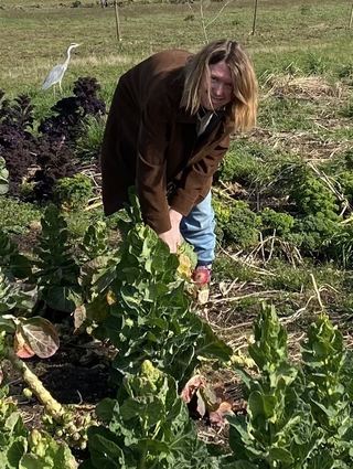 Seit sechs Jahren bewirtschaftet Katharina Pfeil das Gelände am Rande von Dossenheim.