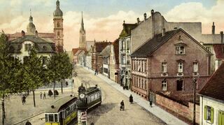 Neckarau zu Beginn des 20. Jahrhunderts, also nach der Eingemeindung in die Stadt Mannheim. Die wird am Wochenende kräftig gefeiert.