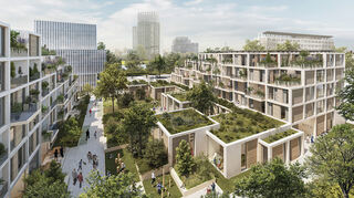 Das war der Entwurf, mit dem das Wohnungsbauunternehmen Brutschin 2020 den Wettbewerb um das Areal gewonnen hatte.