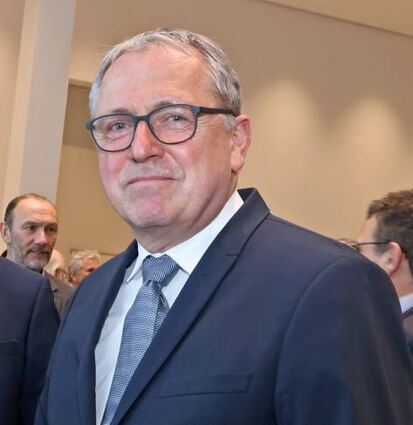 Peter Kurz im Februar bei einem Empfang in der Kunsthalle.