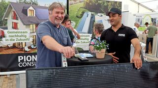 Solarenergie ist auch beim Maimarkt 2024 in Mannheim wieder ein Schwerpunkt.