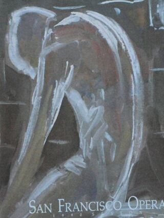 War 1990 auf dem Cover zum „Wozzek“-Programm: Mazuras „Gefangener“(1955)