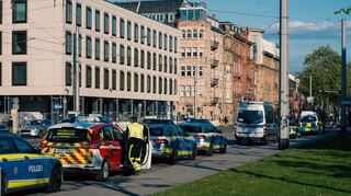 Am Dienstagabend kam es zu einem großen Polizeieinsatz an der Universität in Mannheim.