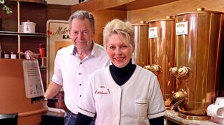 Katja Müller-Altmann betreibt die Privat-Kaffee-Rösterei Mohrbacher in Ludwigshafen gemeinsam mit ihrem Bruder Jörg Bischof.