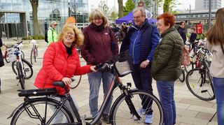 Viele Besucherinnen und Besucher haben am Samstag Ausschau nach einem neuen Fahrrad gehalten