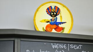 Diese "Sarotti-Mohr"-Werbung im Mannheimer Capitol sorgte schon vor einigen Jahren für eine heftige Diskussion.