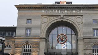 Der Hauptbahnhof in Mannheim.