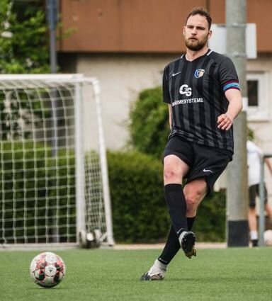 Riedrodes Lukas Bamberg erzielte in Ginsheim spät das 2:1.