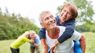 Vitalität steigern - mit einem ausgewogenen Verhältnis aus richtiger Nahrung, Bewegung und Ruhe.
