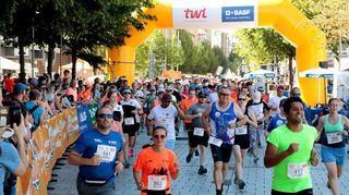 Wegen Corona und der Baustellen in der Stadt fiel der Stadtlauf lange aus. 2019 wurde er zuletzt ausgetragen (unser Archivbild).