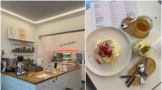 Japanische Pancakes, Eis und Cornflakes: Bei Eisflakes in Mannheim können sich Kunden ihr Eis selbst zusammenstellen.