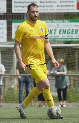 Riedrodes Lukas Bamberg traf in Geinsheim zum Sieg.