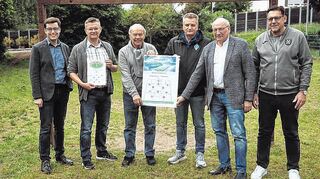Machen sich für das Miteinander stark: Marius Schmidt (v.l.), Jens Klingler, Klaus Schlappner, Matthias Findeisen, Gerd Vogt und Frank Mackenroth.
