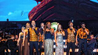 Bei der Show „Disney in Concert“ erklingen Melodien aus den Zeichentrick-Klassikern, auch die Zuhörer in Mannheim begeistert haben.