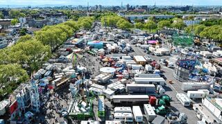 Die Veranstalter der Maimess freuen sich in diesem Jahr über ein über alle 16 Veranstaltungstage friedlich verlaufenes Event.