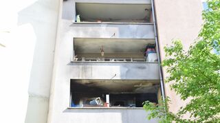 In einer Wohnung in G7 hat es am Montag gebrannt.
