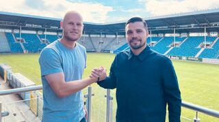 Marcel Seegert und Anthony Loviso.