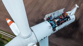 Baustelle Windkraft: In der Rhein-Neckar-Region wird zurzeit über Standorte diskutiert – Mannheim gehört voraussichtlich nicht dazu.