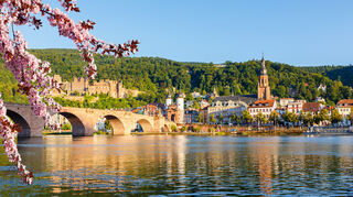 Bootstour-Tipp: Einfach mal an Land gehen und charmante Städte wie Heidelberg und das berühmte Schloss erkunden.