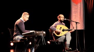 Ihab Hattar (l.) und Abdalhade Deb