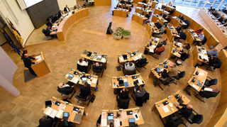 48 Sitze sind bei der Gemeinderatswahl am 9. Juni in Mannheim zu vergeben: Erstmals treten die Klimaliste sowie die Initiativen "Die Mannheimer" und "Schützt die Autos" an.