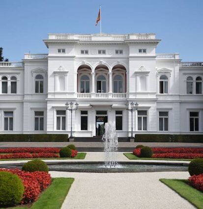 Der Bonner Sitz des Bundespräsidenten: die Villa Hammerschmidt.
