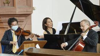 Das Trio Pleroma lädt zum Konzert in die Domkirche.
