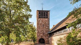 Die Gnadenkirche im Stadtteil Gartenstadt.