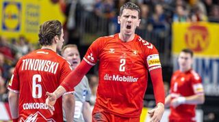 Andy Schmid steht mittlerweile nicht mehr als Spieler für die Schweiz auf dem Feld, sondern an der Seitenlinie als Trainer.