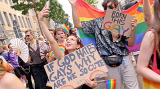 Der CSD 2023 in Mannheim.