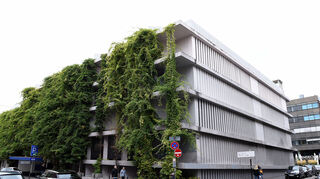 Das Parkhaus N2 in Mannheim.