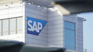 Firmengebäude am SAP-Stammsitz Walldorf.