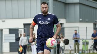 58-Tore-Mann Thorsten Kniehl vom SV Enosis Mannheim wird wohl beim Spiel um den Aufstieg in die Kreisliga gegen den ASV Feudenheim fehlen – er heiratet.