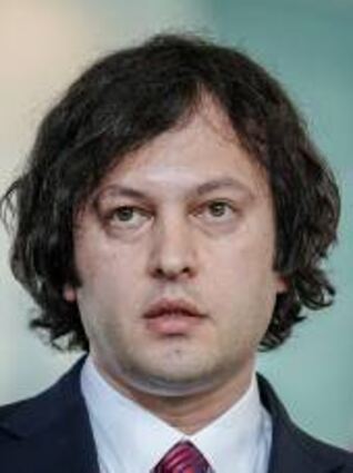 Der Ministerpräsident von Georgien, Irakli Kobachidse, gibt im Bundeskanzleramt eine Pressekonferenz. (zu dpa: «Georgiens Regierungschef kritisiert deutschen Botschafter») +++ dpa-Bildfunk +++