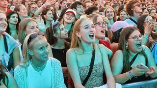 Die Fans des Rappers Levin Liam.