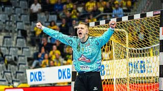 Torwart Joel Birlehm tritt bei den Olympischen Spielen an.