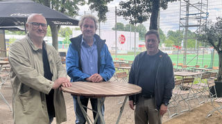Can Gürsel, Tobias Parthie und Bernd Kupfer (v.l.).