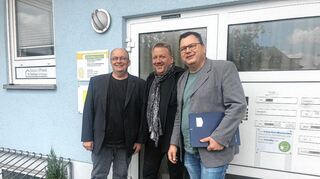 Frank Occhionero (v.l.), Matthias Schimpf und Kai Kuhnert
